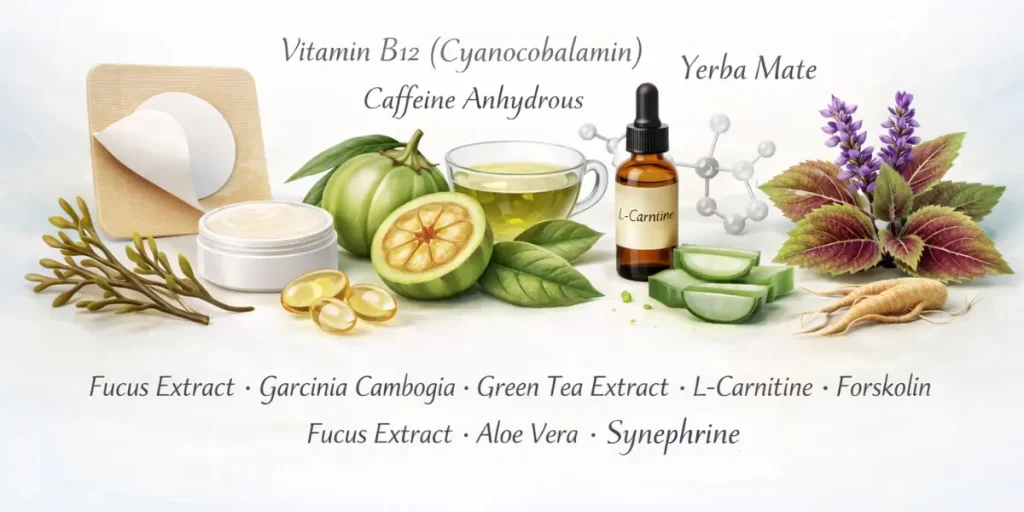 weight loss patch ingredients