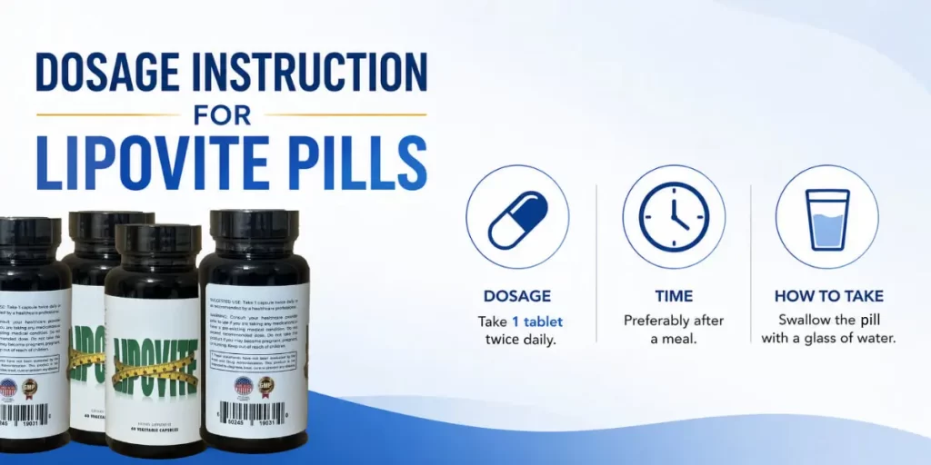 lipovite pills dosage instructions